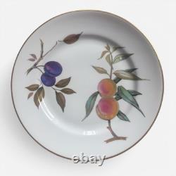 Royal Worchester 47-Piece Tableware Set, Evesham Pattern, Gold Rim, 1961