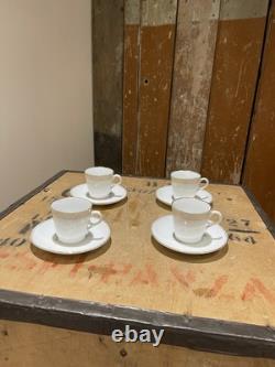 Schlesische Porzellanfabrik Louis Lowinsohn Tea Cups And Saucers Gold Trim