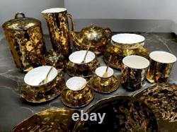 Seletti Mugs & Espresso Cups, Saucers & Spoons Fingers Gold PREOWNED £164 RRP