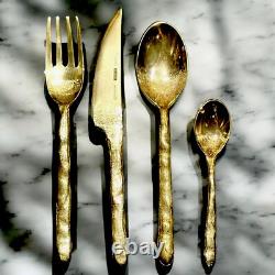 Seletti Mugs & Espresso Cups, Saucers & Spoons Fingers Gold PREOWNED £164 RRP