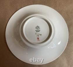 Set 5 Vintage Rosenthal Kronach Bavaria Goldrose Cups & Saucers Cobalt & Gold