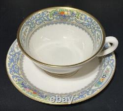 Set Of 10 Lenox Autumn Mixed Marks Gold Mark Cups Black The Autumn Saucers