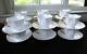 Set Of 12 Shelley Dainty Regency Bone China Gold Trim Cups And Saucers