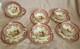 Set Of 6 Vintage Paragon Bone China Pink Gold Tea Cup & Saucer Double Warrant