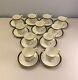 Set Of 11 Lenox Ambassador Collection Langdon Gate Tea / Coffee Cups & Saucers
