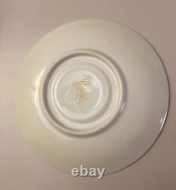 Set of 11 Lenox Ambassador Collection Langdon Gate Tea / Coffee Cups & Saucers