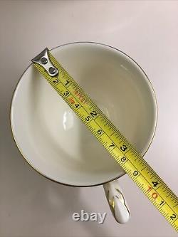 Set of 11 Lenox Ambassador Collection Langdon Gate Tea / Coffee Cups & Saucers