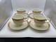 Set Of 4 Mikasa Fine China Palatial Gold Cups & Saucers
