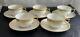 Set Of 5 Ceralene Raynaud Limoges Marie Antoinette Gold Cups & Saucers