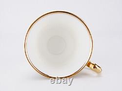 Set of 6 De Lamerie London Fine Bone China Teacups and Saucers Slight Mismatch