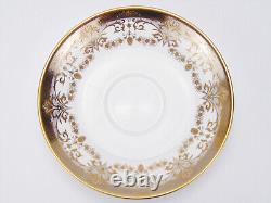 Set of 6 De Lamerie London Fine Bone China Teacups and Saucers Slight Mismatch