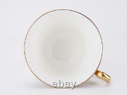 Set of 6 De Lamerie London Fine Bone China Teacups and Saucers Slight Mismatch
