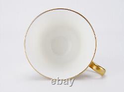 Set of 6 De Lamerie London Fine Bone China Teacups and Saucers Slight Mismatch