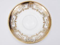 Set of 6 De Lamerie London Fine Bone China Teacups and Saucers Slight Mismatch