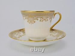 Set of 6 De Lamerie London Fine Bone China Teacups and Saucers Slight Mismatch