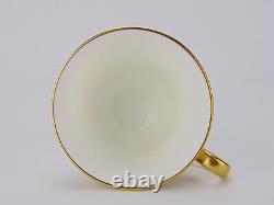 Set of 6 De Lamerie London Fine Bone China Teacups and Saucers Slight Mismatch