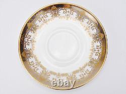 Set of 6 De Lamerie London Fine Bone China Teacups and Saucers Slight Mismatch