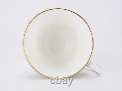 Set of 6 De Lamerie London Fine Bone China Teacups and Saucers Slight Mismatch