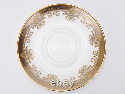 Set of 6 De Lamerie London Fine Bone China Teacups and Saucers Slight Mismatch
