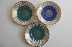 Set of 6 Marque Deposee Gold Trim Cups & saucers