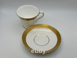 Set of 6 Waterford Fine China KELLS GOLD Cups & Saucers