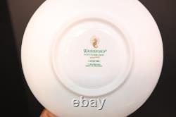 Set of 6 Waterford Fine China LISMORE GOLD Cups & Saucers England