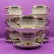 Set Of 8 Vintage Art Deco Jackson And Gosling Grosvenor Cups With Saucers