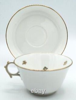 Sevres Cup and Saucer Decorated with a Crest of the French Republic in Gilt 1906