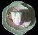 Shelley Dainty Pink Green + Gold Handle Trio Cup Saucer Side Plate Rd272101 58y5