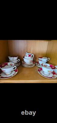 Shelley Duchess 13406 Fine Bone China 20 Piece Tea Set Vintage England