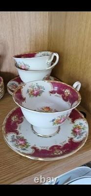 Shelley Duchess 13406 Fine Bone China 20 Piece Tea Set Vintage England