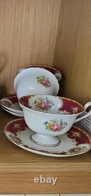 Shelley Duchess 13406 Fine Bone China 20 Piece Tea Set Vintage England
