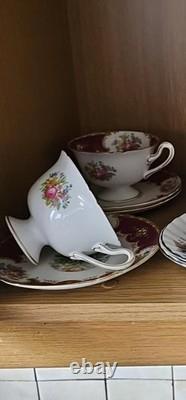 Shelley Duchess 13406 Fine Bone China 20 Piece Tea Set Vintage England