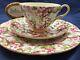 Shelley Maytime Chintz Henley Cup, Saucer & Plate Gold Trim #13452