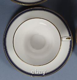 Spode, Lausanne, 6 x Teacups & Saucers, Gold Trim, Tea Cup