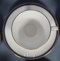 Spode, Lausanne, 6 x Teacups & Saucers, Gold Trim, Tea Cup