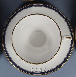 Spode, Lausanne, 6 x Teacups & Saucers, Gold Trim, Tea Cup