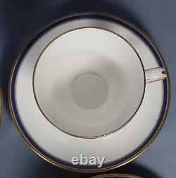 Spode, Lausanne, 6 x Teacups & Saucers, Gold Trim, Tea Cup