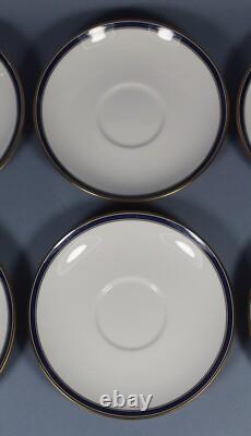Spode, Lausanne, 6 x Teacups & Saucers, Gold Trim, Tea Cup