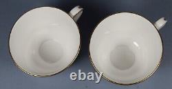 Spode, Lausanne, 6 x Teacups & Saucers, Gold Trim, Tea Cup