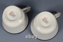 Spode, Lausanne, 6 x Teacups & Saucers, Gold Trim, Tea Cup