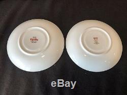 Spode Shima 30 Piece 6 Place Settings Dinner Salad Bread Plate Cup Saucer Gold