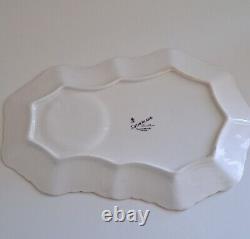 Staffordshire Sutherland Bone China Gold Wheat Teacups& Sandwich Plates Rare Vtg