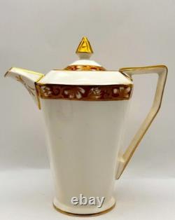 Standard China Art Deco Coffee Set for 6 in Stuart Shape c. 1930 Chapmans Longton