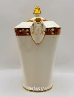 Standard China Art Deco Coffee Set for 6 in Stuart Shape c. 1930 Chapmans Longton