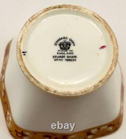 Standard China Art Deco Coffee Set for 6 in Stuart Shape c. 1930 Chapmans Longton