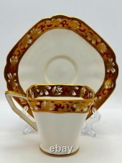 Standard China Art Deco Coffee Set for 6 in Stuart Shape c. 1930 Chapmans Longton