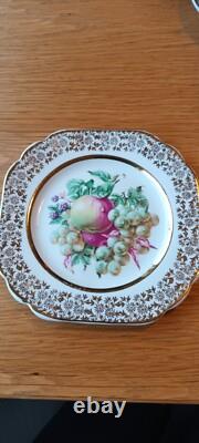 Stanley Orchard fruits fine bone china, cups saucers and plates