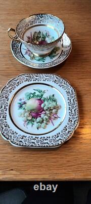 Stanley Orchard fruits fine bone china, cups saucers and plates