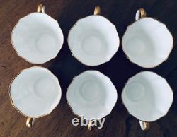 Stunning Royal Crown Derby Imari 2451 Tea Set Cups, Saucers & Plates, 1930's